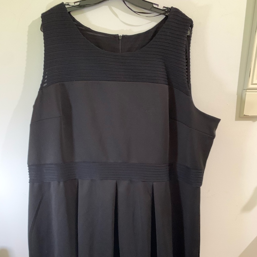 LBD Scuba Dress w/ Mesh Details Lane Bryant Sz 28
